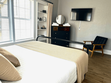 Old Town Modern Charm Bedroom