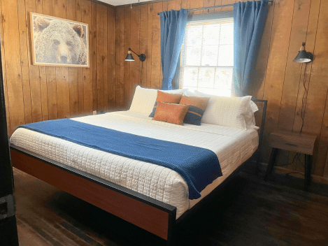 Crosby Hideaway King Bedroom